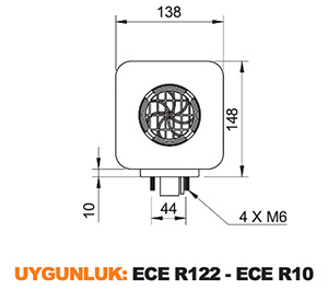 Jova N20S Kuru Tip Dizel Isıtıcı